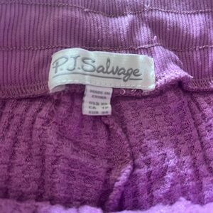 P.J. Salvage Purple Textured Garment